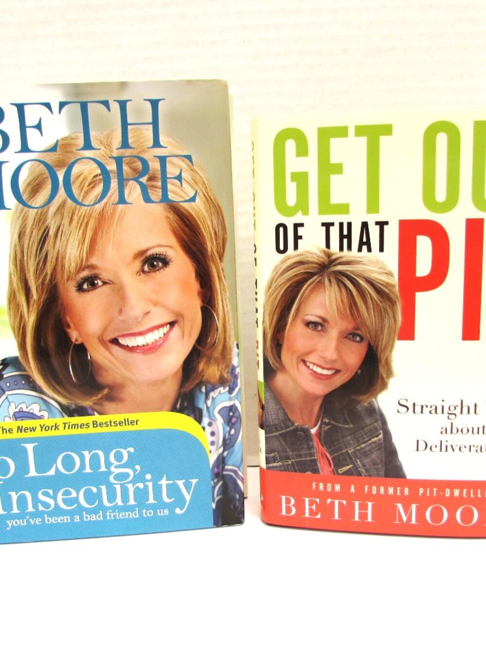 Lot 2 Beth Moore Get Out Of That Pit So Long Insecurity HCDJ